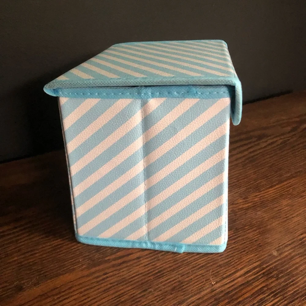 Cinnamoroll Blue & White Striped Collapsible Storage Box